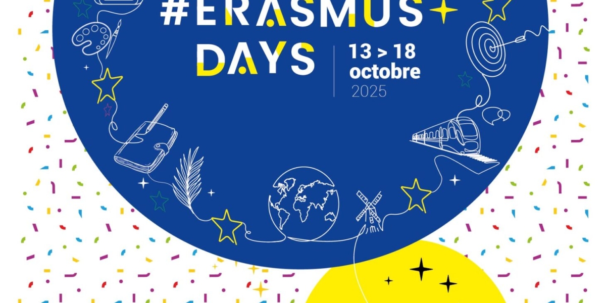 Erasmus Days 2025 : 2 évènements à ne pas manquer