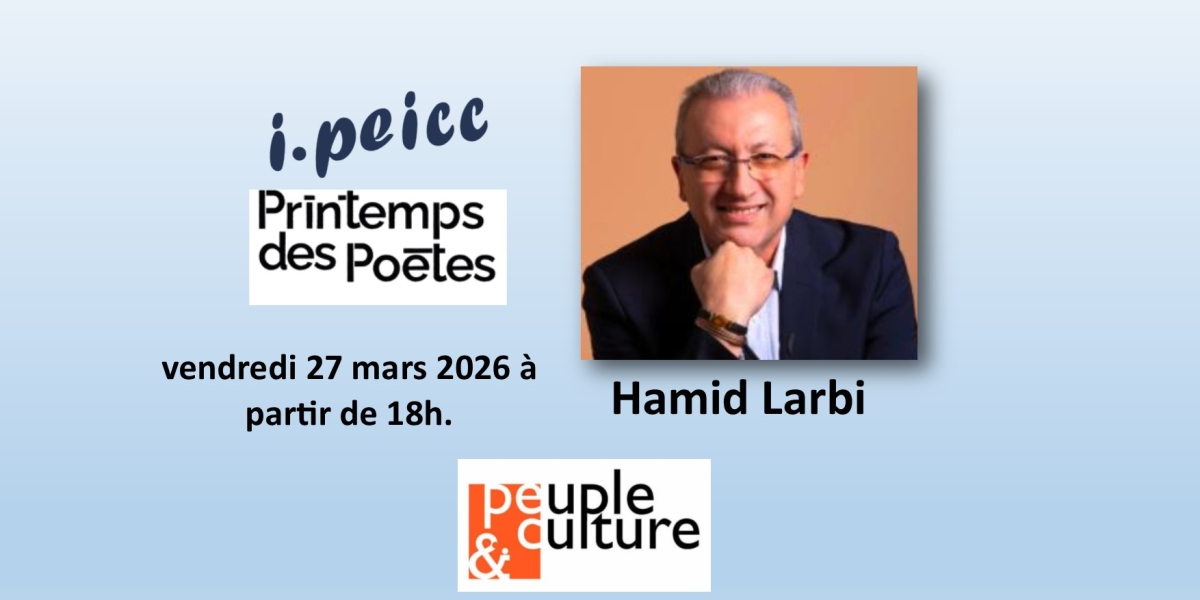 Le Printemps des Poètes s'invite à iPEICC 